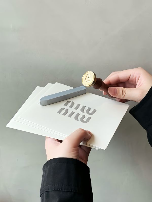 Miu Miu Wax Seal Stamp Set &ndash; Luxury Corporate Door Gift Singapore | Premium Corporate Hamper | ESG Eco Corporate Gift for CNY, Deepavali & Christmas