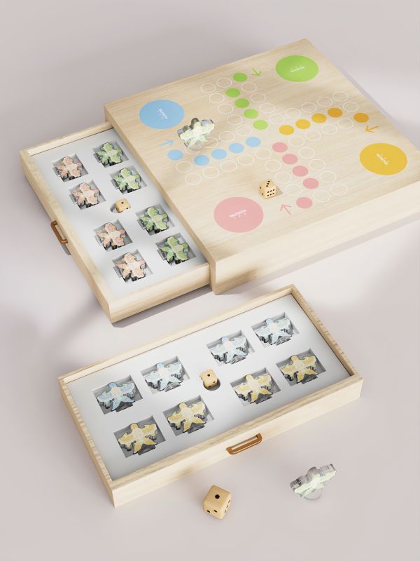Intangible Heritage Kite Flying Chess Set &ndash; Luxury Executive Gift Set for Client Appreciation & Annual Dinner Souvenir Singapore