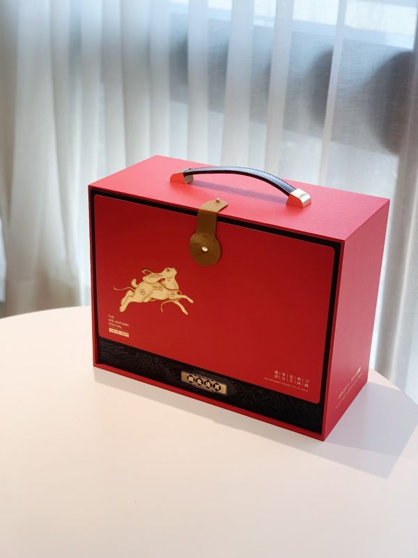 Festive Red Rabbit Card Game Gift Box &ndash; Corporate Door Gift Singapore | ESG Eco Corporate Gift for Staff, Clients & Festive Seasons