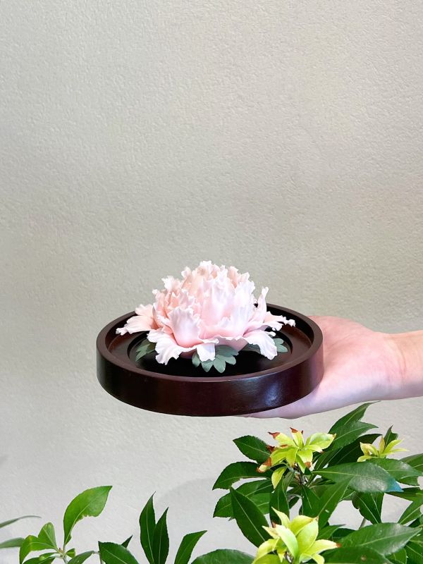 Chinese Style Porcelain Peony Flower Gift Box &ndash; Corporate Door Gift Singapore | ESG Eco Corporate Gift for Staff, Clients & Festive Seasons