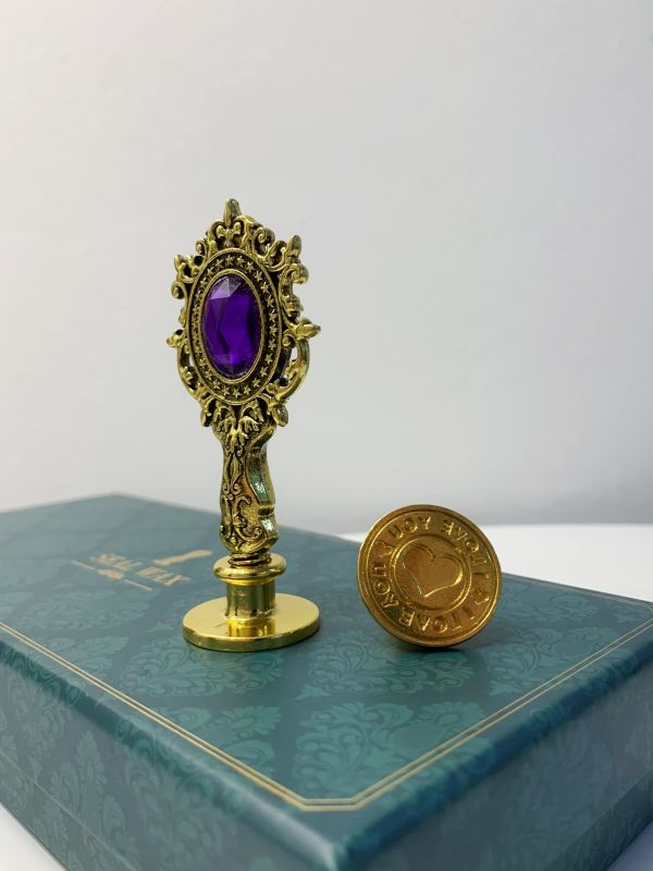 Retro Brass Wax Seal Stamp Set &ndash; Luxury Executive Gift Set for Client Appreciation & Annual Dinner Souvenir Singapore