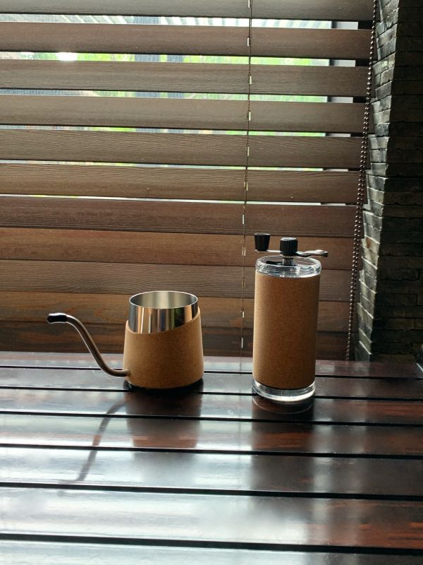Natural Cork Coffee Gift Set &ndash; Eco-Friendly Portable Coffee Kit for CNY, Deepavali & Christmas Gifting  