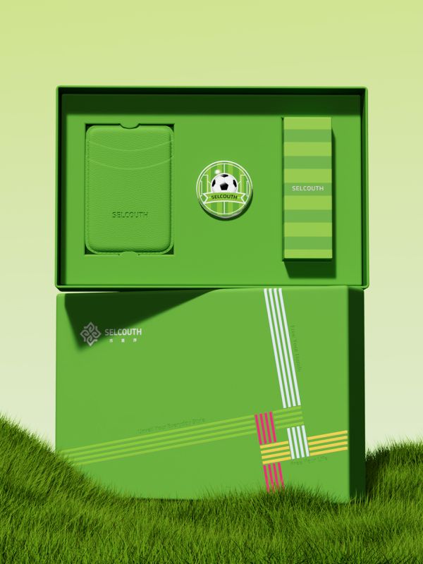 Minimum Order Corporate Gift Singapore &ndash; Green Themed Sports Gift Set for Annual Dinner