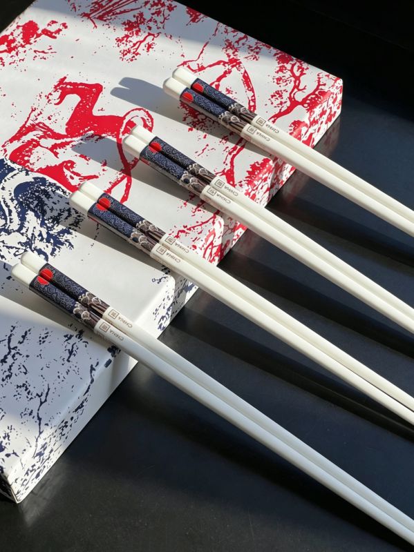 Dior Chinese Style Bone China Chopstick Gift Box &ndash; Where Eastern Art Meets French Luxury