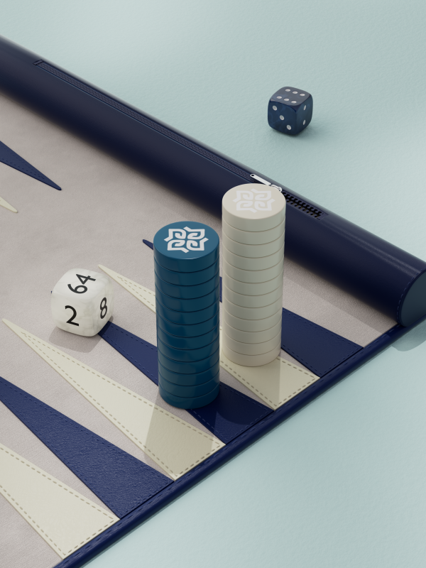 Moonlight Backgammon Gift Box &ndash; Where Light Luxury Meets Social Gaming for Corporate Gifting