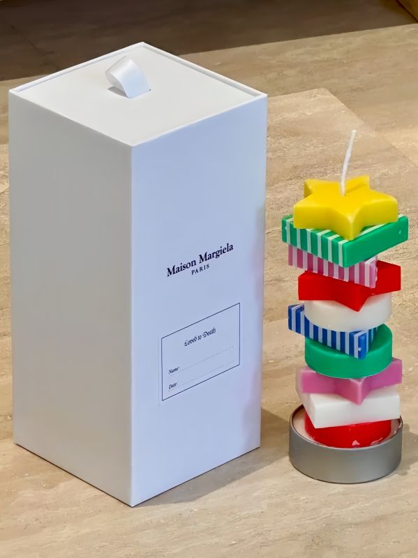 Maison Margiela Stackable Candle Gift Box &ndash; Deconstructivist Aroma for Modern Romance