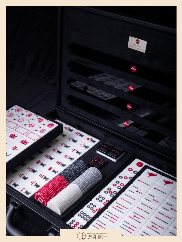  Custom Luxury Mahjong Set Supplier &ndash; MOQ 50pcs, Leather Case Engraving & Sample