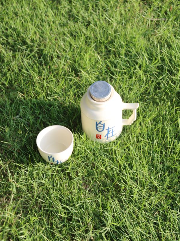 Adorable Mini Thermos Cup &ndash; Cute Ceramic Mug with Thermal Retention for Desk & Travel