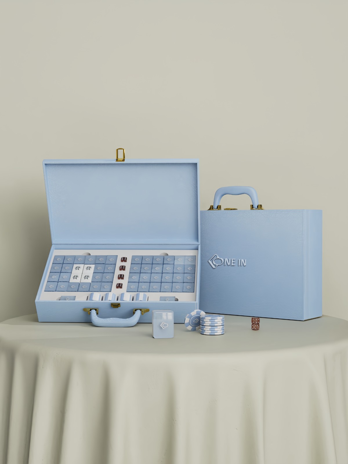  Private Club Delights Founding Members with Custom Acrylic Mahjong Sets for Annual Gala