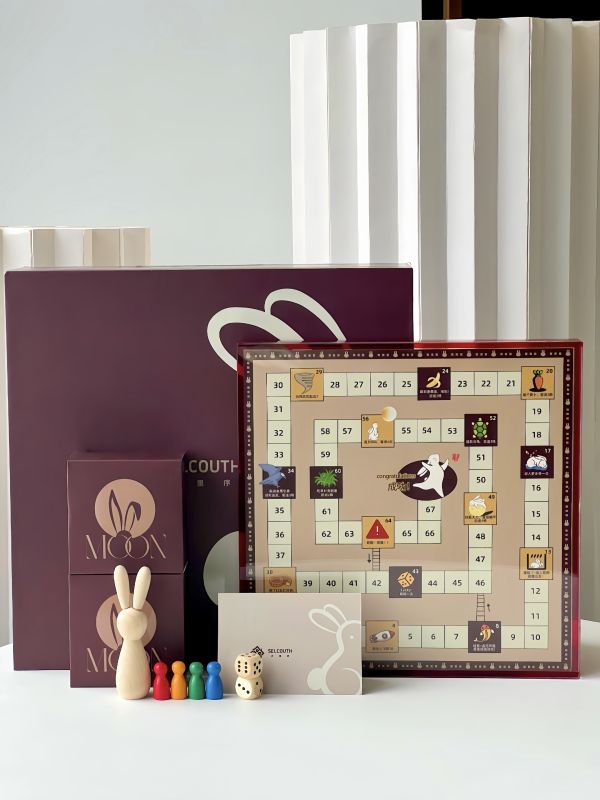 Rabbit Chessboard Game Gift Set