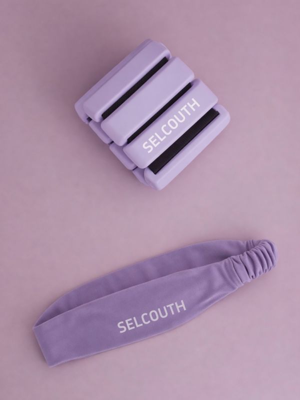 Low MOQ Custom Headband Wristband Set
