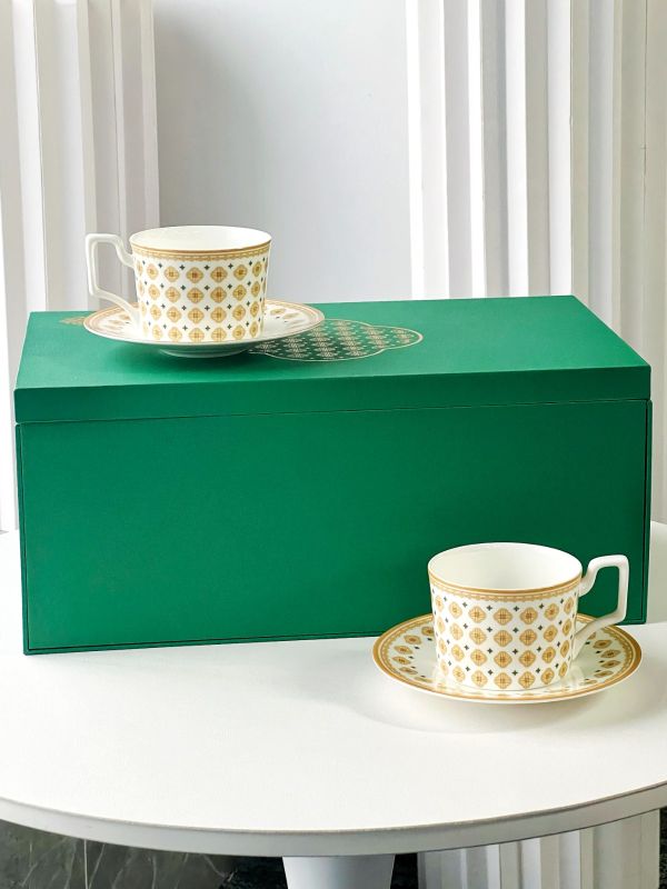 200 Custom Heritage Coffee Sets for Hotel Gala in Singapore