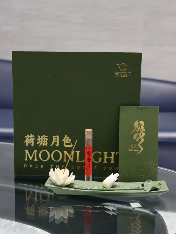 Custom Zen Incense & Crab Gift Set Bulk Order