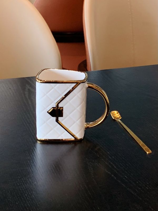 How to Order Custom Quilted Bag Mug & Saucer Set for Business