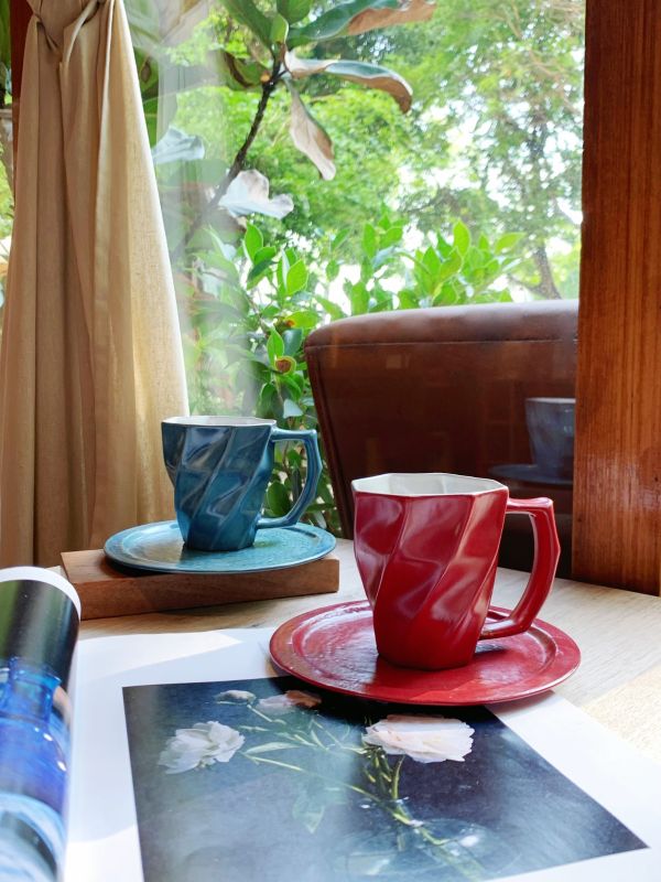   Custom Irregular Abstract Mug for Mid-Autumn Gala &ndash; Corporate Gift Supplier Singapore