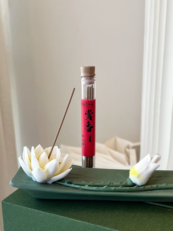 Personalised Lotus Incense & Crab Voucher Hamper for Corporate Gifting