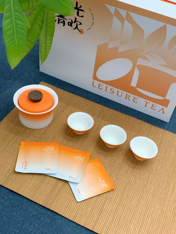 Delivering 300 Custom Modern Gradient Tea Sets for a Corporate Anniversary Gala in Singapore