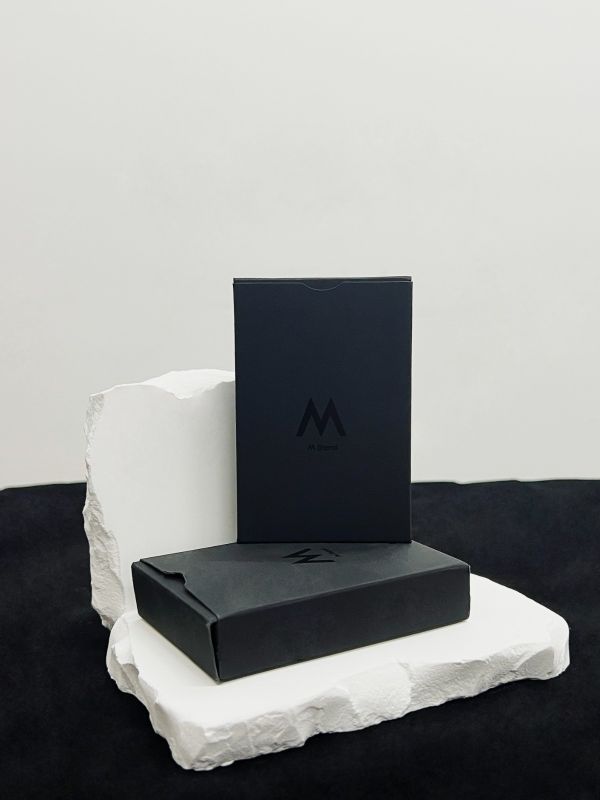 Executive Obsidian Playing Cards for Premium Corporate Gifts