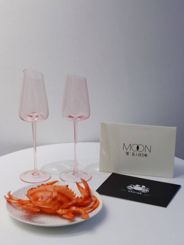 Flamingo Glass Crab Voucher Gift Box