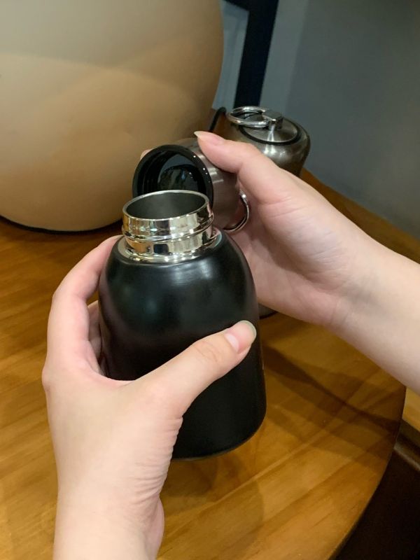 Cool Black Silver Thermos