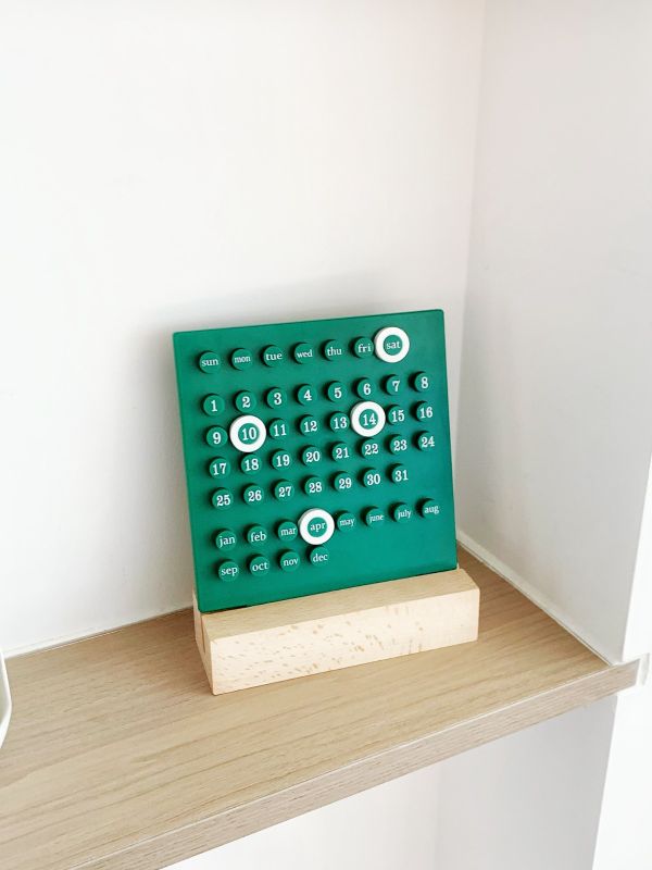 Custom Logo Acrylic Perpetual Calendar
