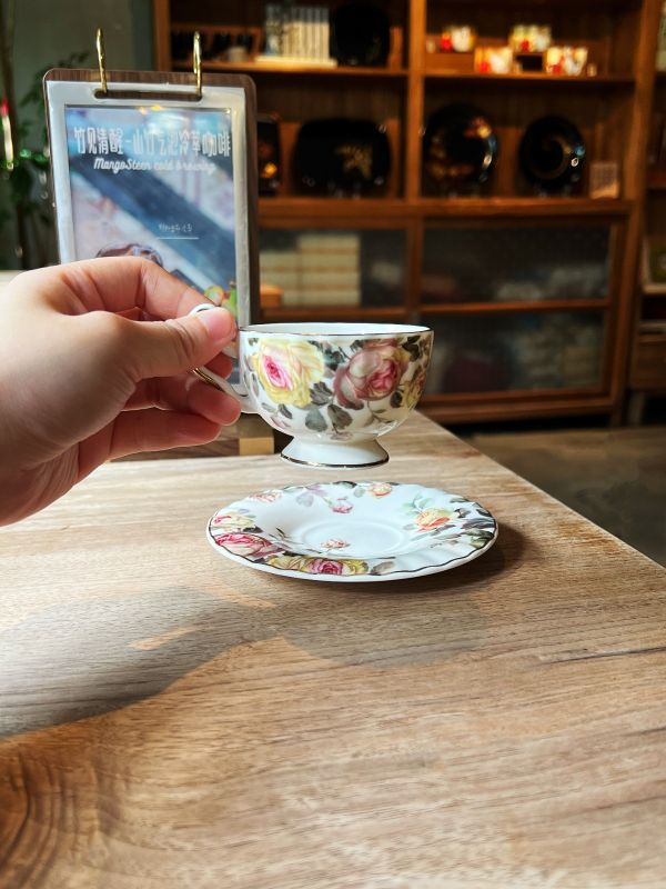 Success Case: European Coffee Cup & Saucer Set | Premium Corporate Gift for Anniversary in Malaysia