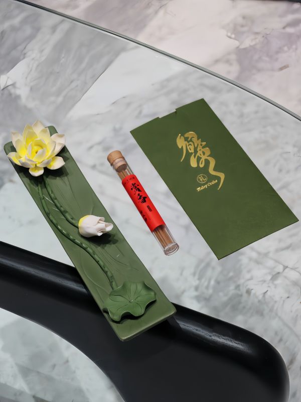  Corporate Gift Success: Custom Incense & Crab Voucher Set with Logo for Thailand Annual Dinner &ndash; Bulk Order 300pcs Delivered