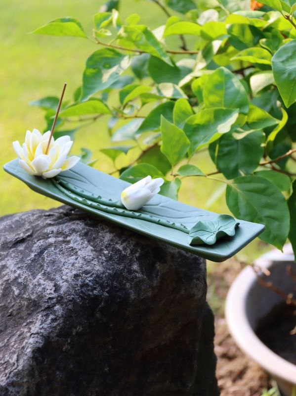 Custom Lotus Incense Holder & Crab Voucher Gift Set Bulk Order