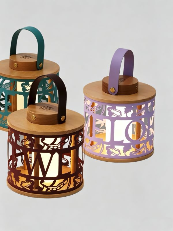 Versace Loewe Lantern Gifts &ndash; Bamboo Weaving, Paper-Cut, Modern Luxury