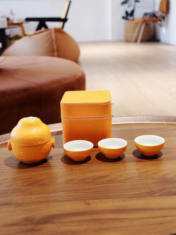  How Big Orange Tea Set Became Top Corporate Gift for Financial Firm in Singapore