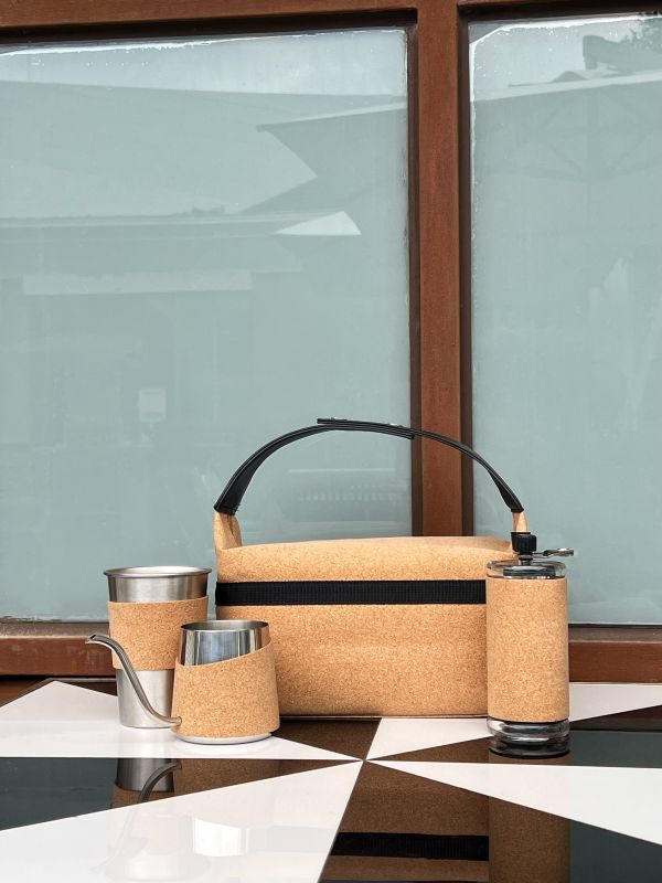 Eco Cork Coffee Set
