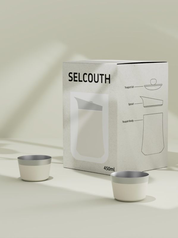 Custom White Kettle Gift Set for Corporate Events