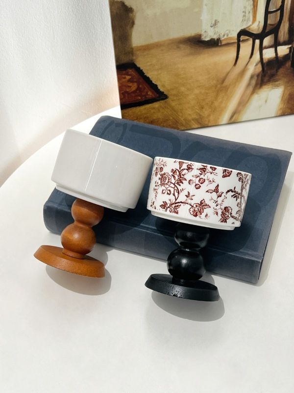 Custom French Ceramic Candle Box