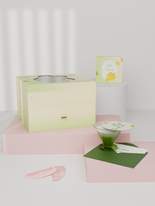 Double-Layer Aromatherapy Candle Gift Box Set