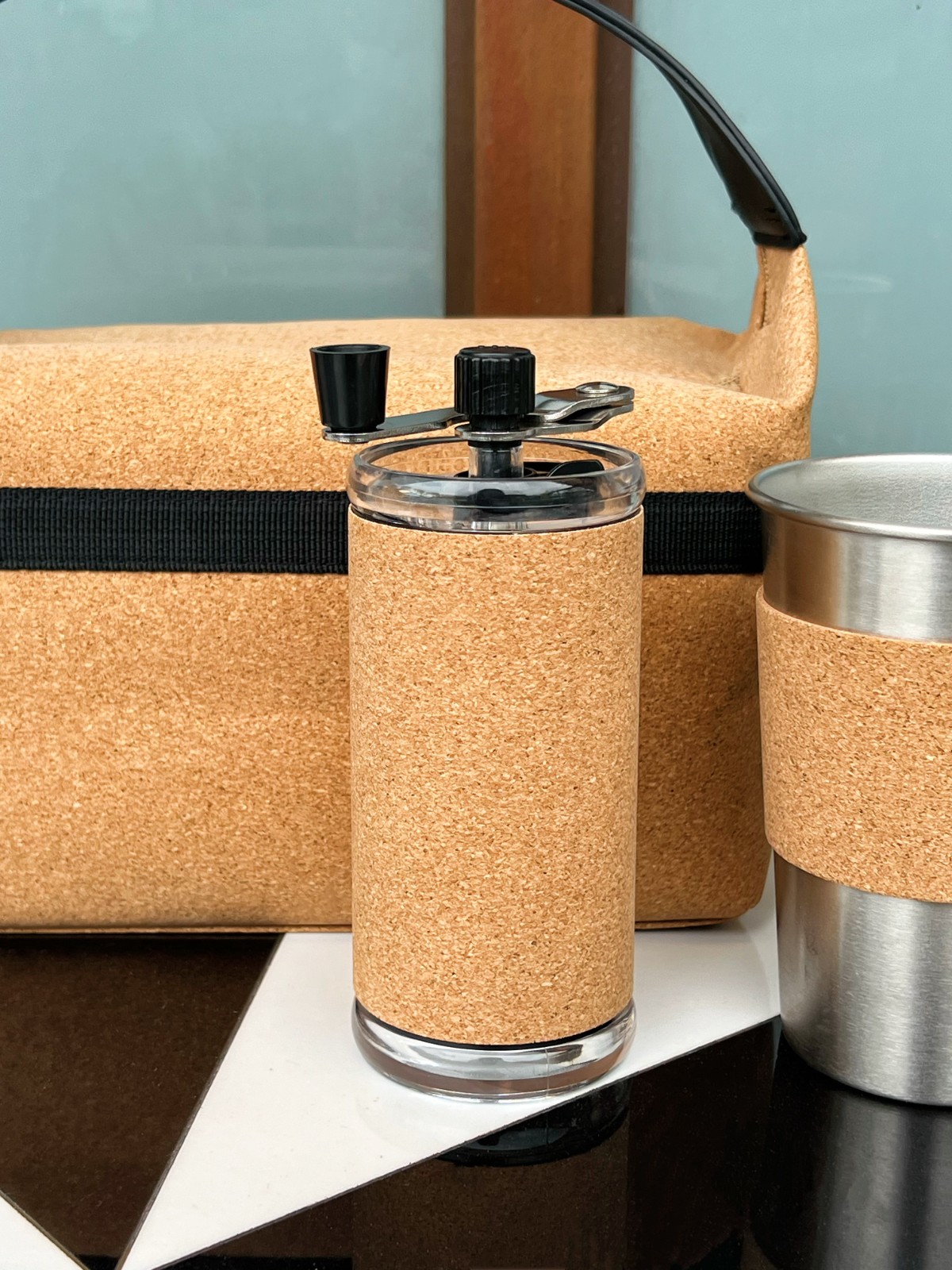 Budget Cork Coffee Set