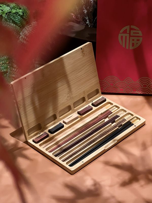 Five-Colour Chopstick Gift Box