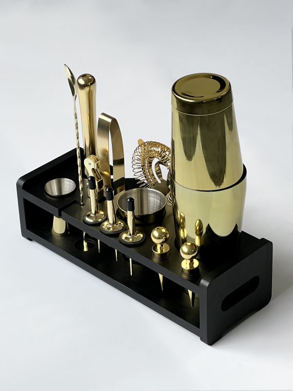 Golden Cocktail Shaker Set Corporate Gift