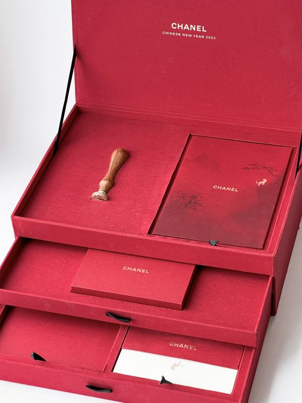 Chanel Wax Seal Camellia Gift Box