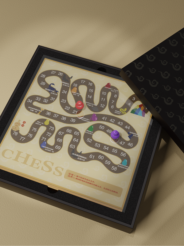Luxury Executive Fuluan Ludo Gift Set