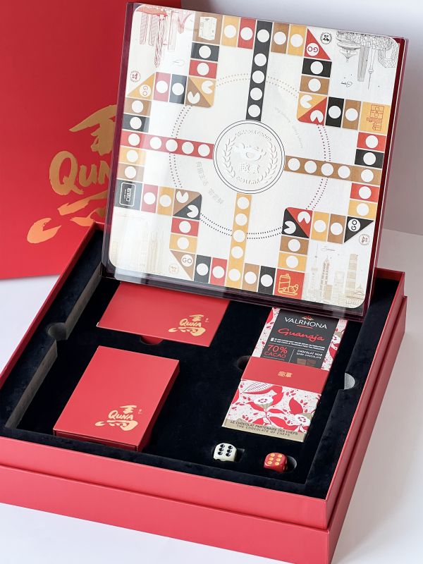Custom Acrylic Ludo Game Gift Box