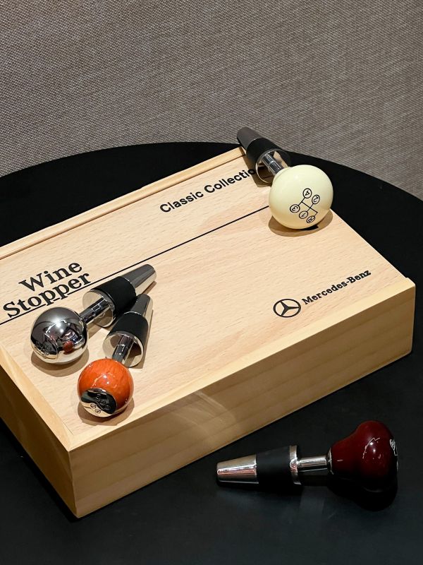 Corporate Gift Success Story in Singapore & Malaysia: Custom Mercedes-Benz Wine Stopper Gift Boxes for VIP Client Appreciation