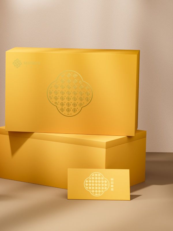 Corporate Gift Success Story in Singapore & Malaysia: Custom Persimmon Blessing Silk Flower & Cup Gift Boxes for VIP Client Appreciation