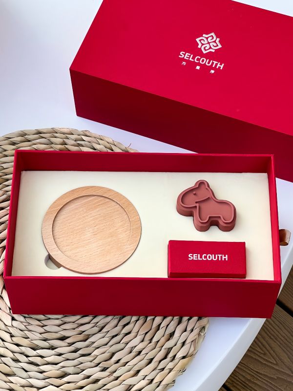 Horse Aroma Stone New Year Box