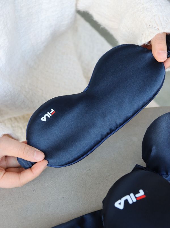 Silk Neck Pillow & Eye Mask Set