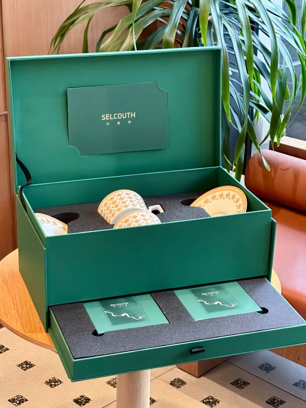Luxury Executive Celadon Porcelain Gift Set