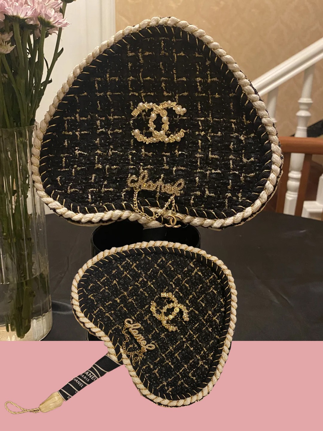 CHANEL Tweed Fan Intangible Heritage Gift