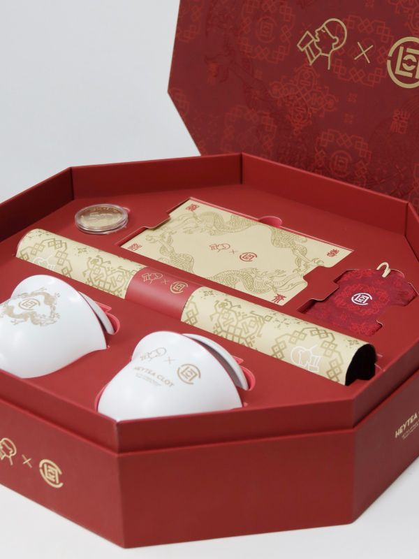 Bulk Order Custom Logo Heytea Gaiwan Gift Box