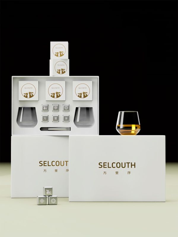 Custom Logo Whiskey Glass Set