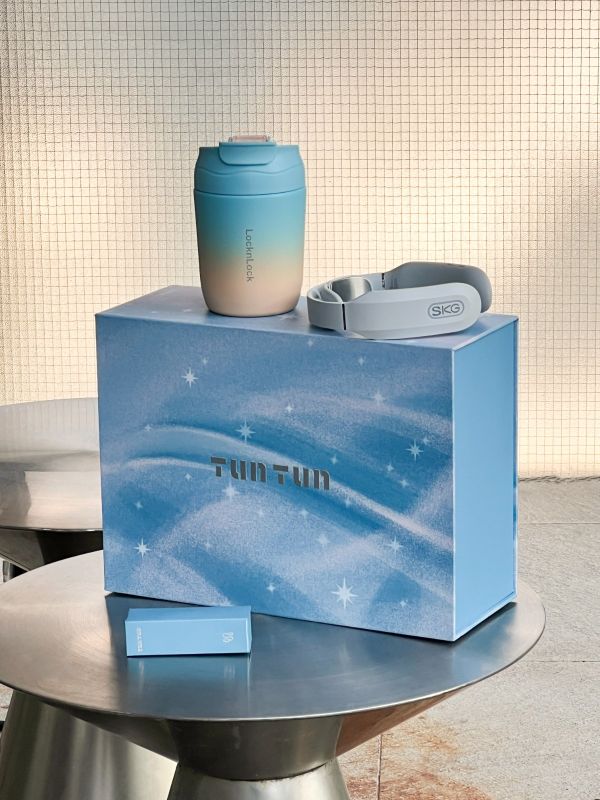 Starry Blue Massager Gift Set