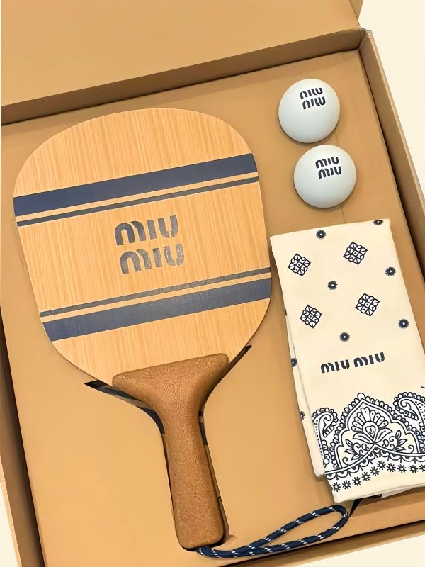  MiuMiu Style Beach Paddle Gift for Luxury Brand VIP Event | 200-Piece Bulk Order Across Asia-Pacific